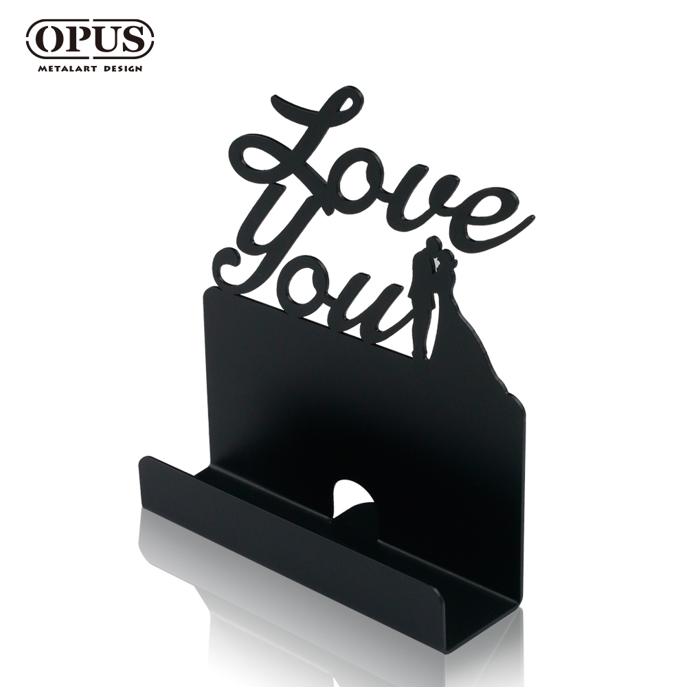 OPUS東齊金工 歐式鐵藝 愛情名片座 高級名片架 會展用品 金屬商務名片盒 CA-lo04