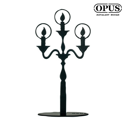 OPUS 歐式鐵藝 希望之光飾品架 (經典黑) 金屬首飾座 戒指項鍊架 桌面收納 造型擺飾 PI-li06B