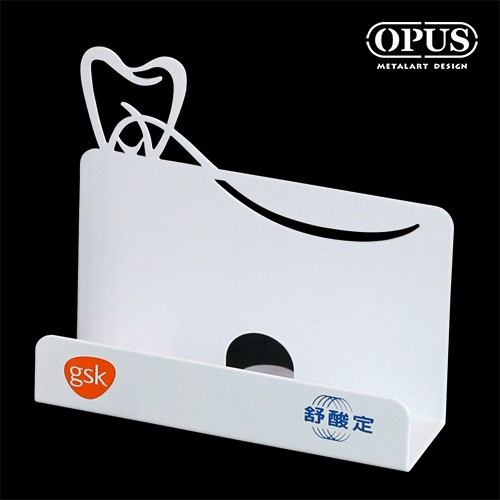客製化紀念品 牙周適 名片座 名片盒 名片夾 名片架 禮品 金屬工藝 OPUS 東齊金工