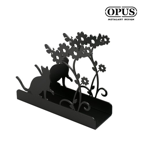 OPUS東齊金工 歐式鐵藝 貓咪信件架 收納架 展示架 文具擺飾 禮品 LE-ca02