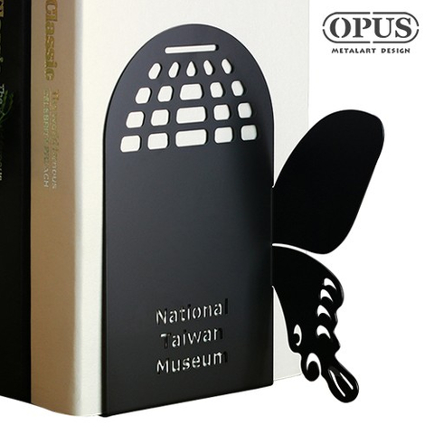 客製化書擋 寬尾鳳蝶書夾 文創商品 金屬工藝 書櫃 設計商品 OPUS 東齊金工
