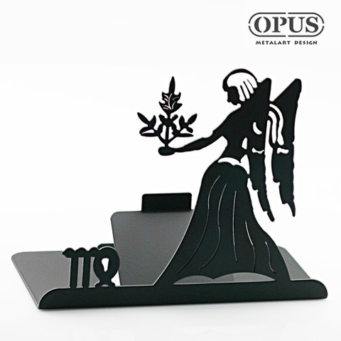OPUS東齊金工 歐式鐵藝 12星座 處女座手機座 手機支架 萬用支架 平板展示架 生日禮物 CP-vi12B