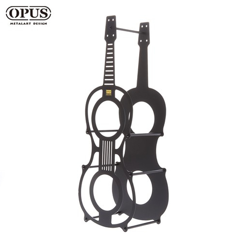歐式鐵藝-提琴酒架 展示架 酒托 紅酒櫃 餐廚收納 紅酒杯架 WR-Vi02 OPUS東齊金工