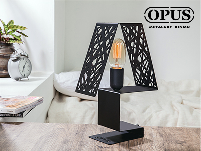 OPUS 歐式鐵藝 字韻檯燈 請另購E27燈頭燈泡 桌燈 LED 床頭燈
