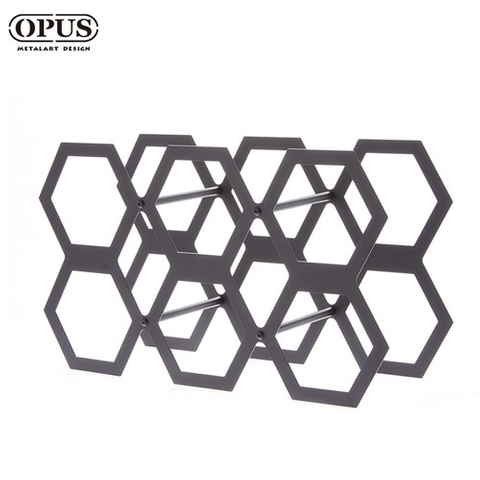 OPUS東齊金工 歐式鐵藝 風潮酒架 紅酒櫃收納擺件 紅酒杯架 WR-Be08(W)