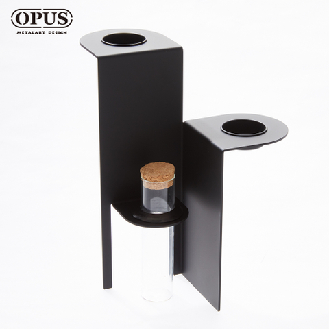 OPUS東齊金工 生命之樹-燭座瓶插 燭臺香氛蠟燭燭台 餐桌鐵藝裝飾品餐廳佈置 CH-tr02