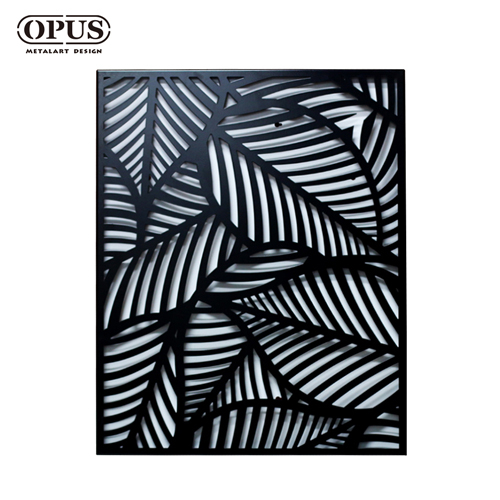 OPUS 東齊金工 金屬藝術掛畫-熱帶風情 芭蕉葉 臥房掛畫 客廳立體掛畫 鐵藝 牆面 相框 植物 抽象畫 民宿 旅店 旅館 居家布置