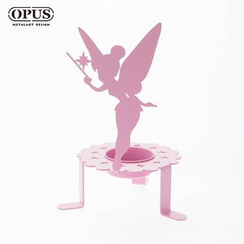 OPUS 東齊金工 歐式鐵藝-精靈之光 花仙子燭台 金屬造型燭檯 家飾 放鬆 香氛 臥房餐廳布置 禮品 KL-ca06